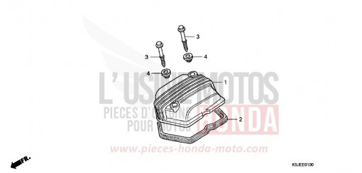 COUVERCLE DE CULASSE CRF100FA de 2010